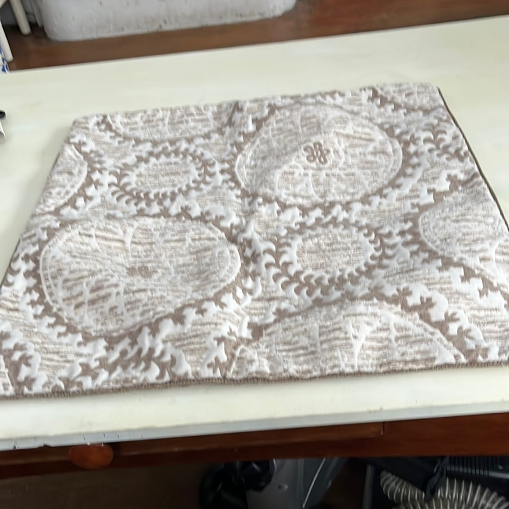 Two Throw pillow covers size 20” x 20”